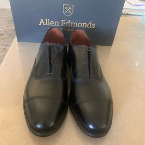 New Allen Edmonds Park Avenue Toe Cap dress shoes 12d